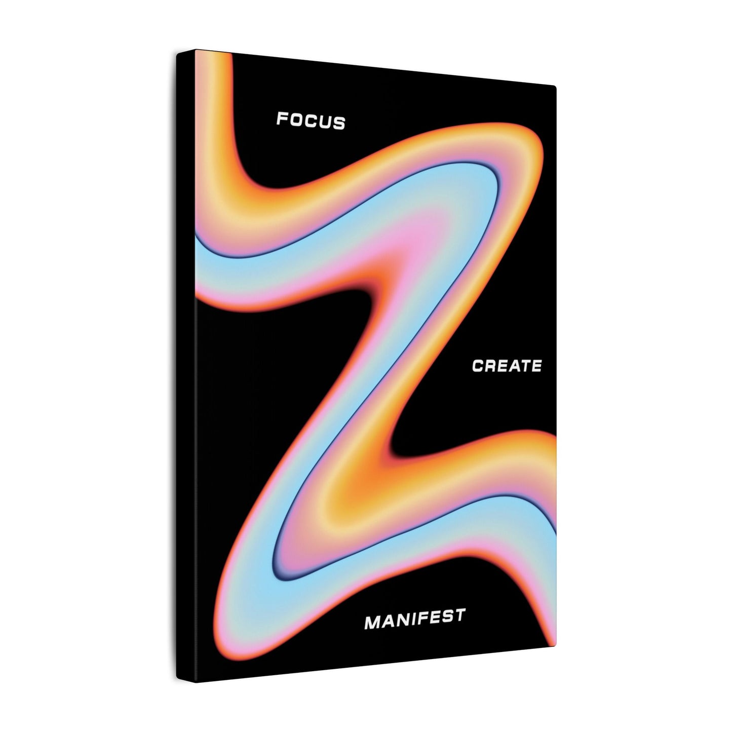 Focus, Create, Manifest - Wall Art