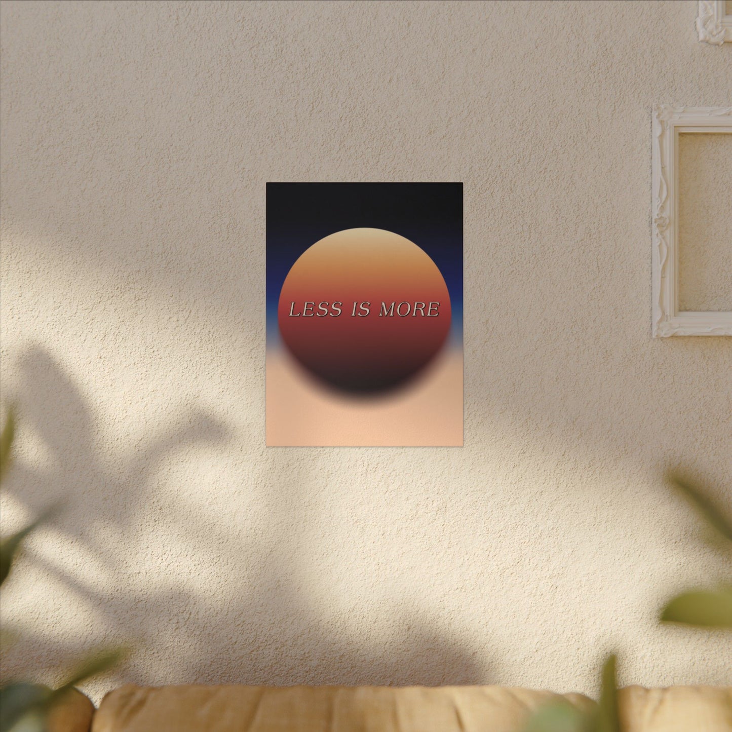 Less Is More - Wall Art