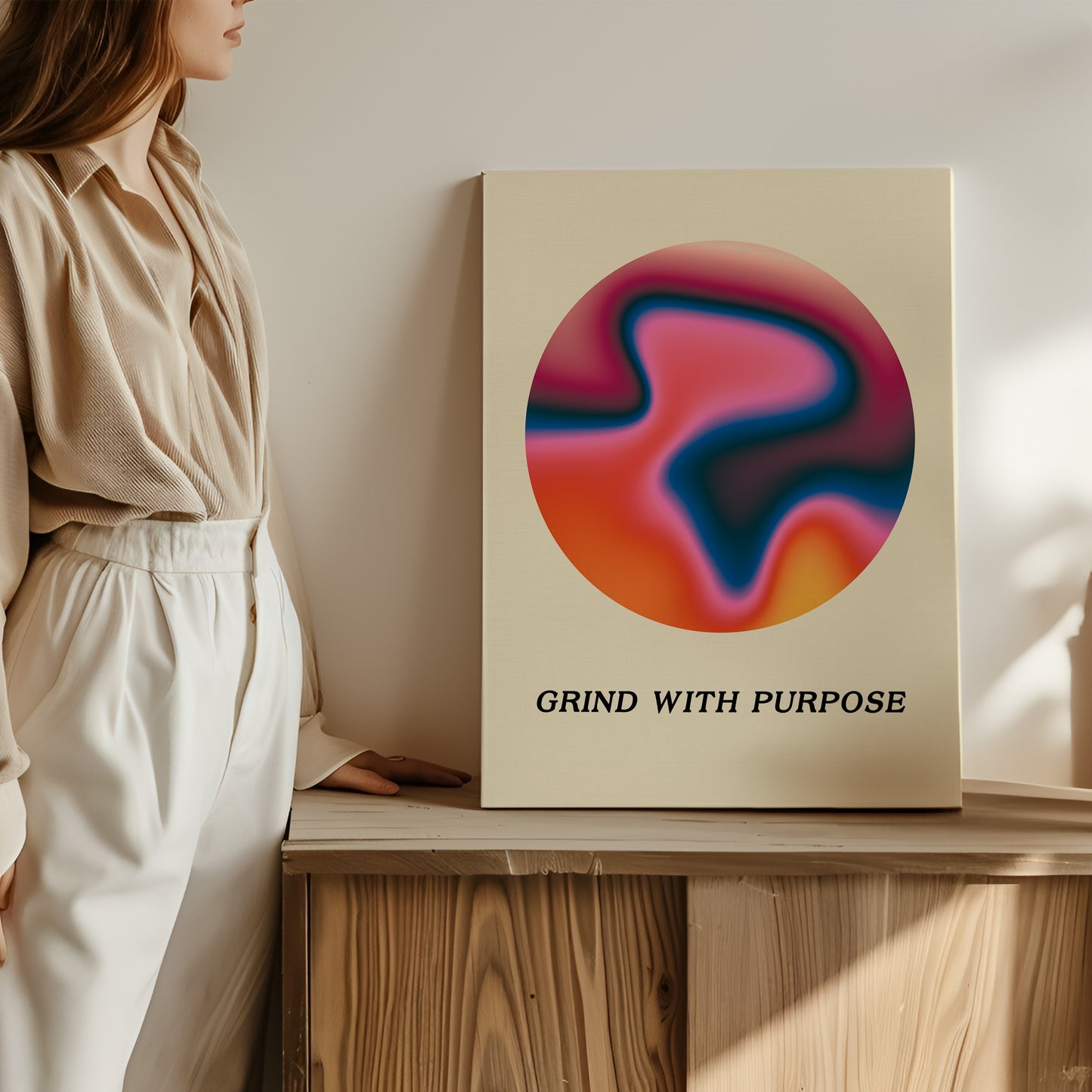 Grind With Purpose - Wall Art