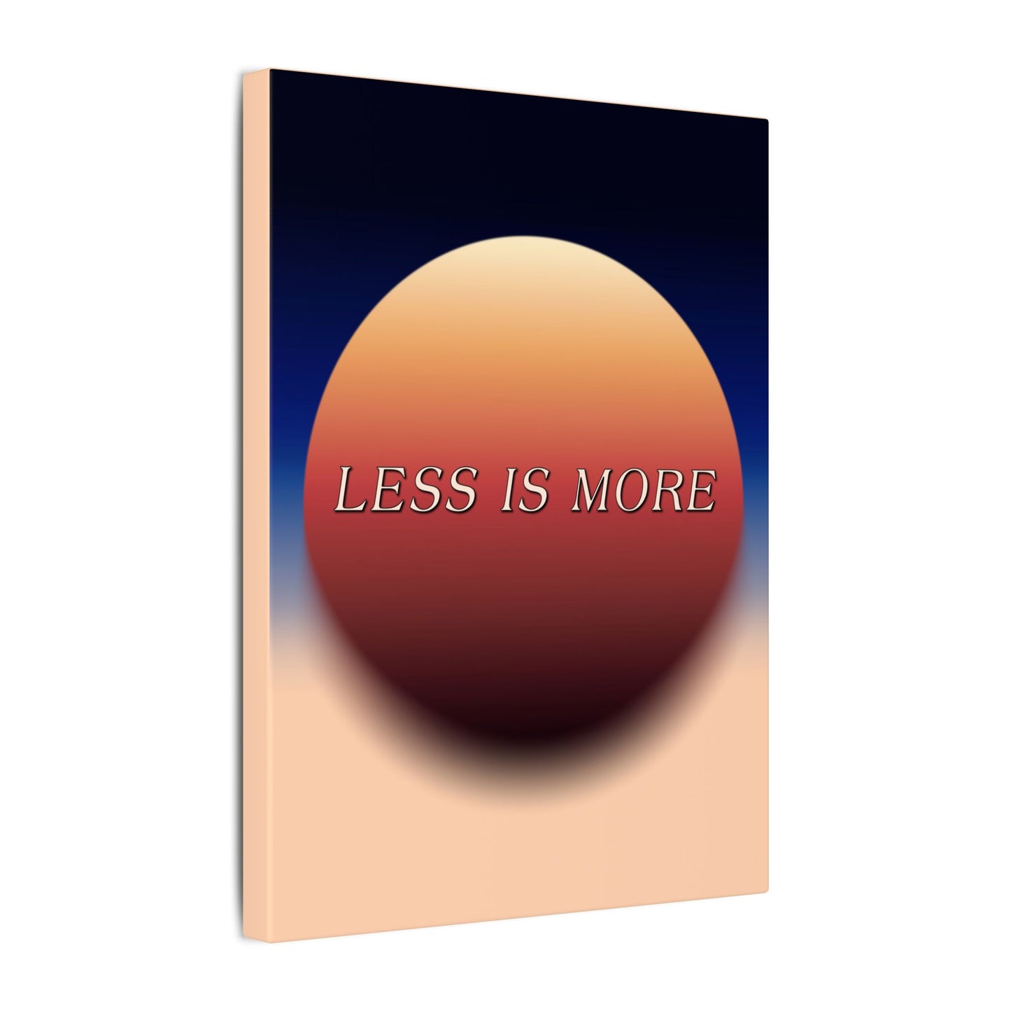 Less Is More - Wall Art