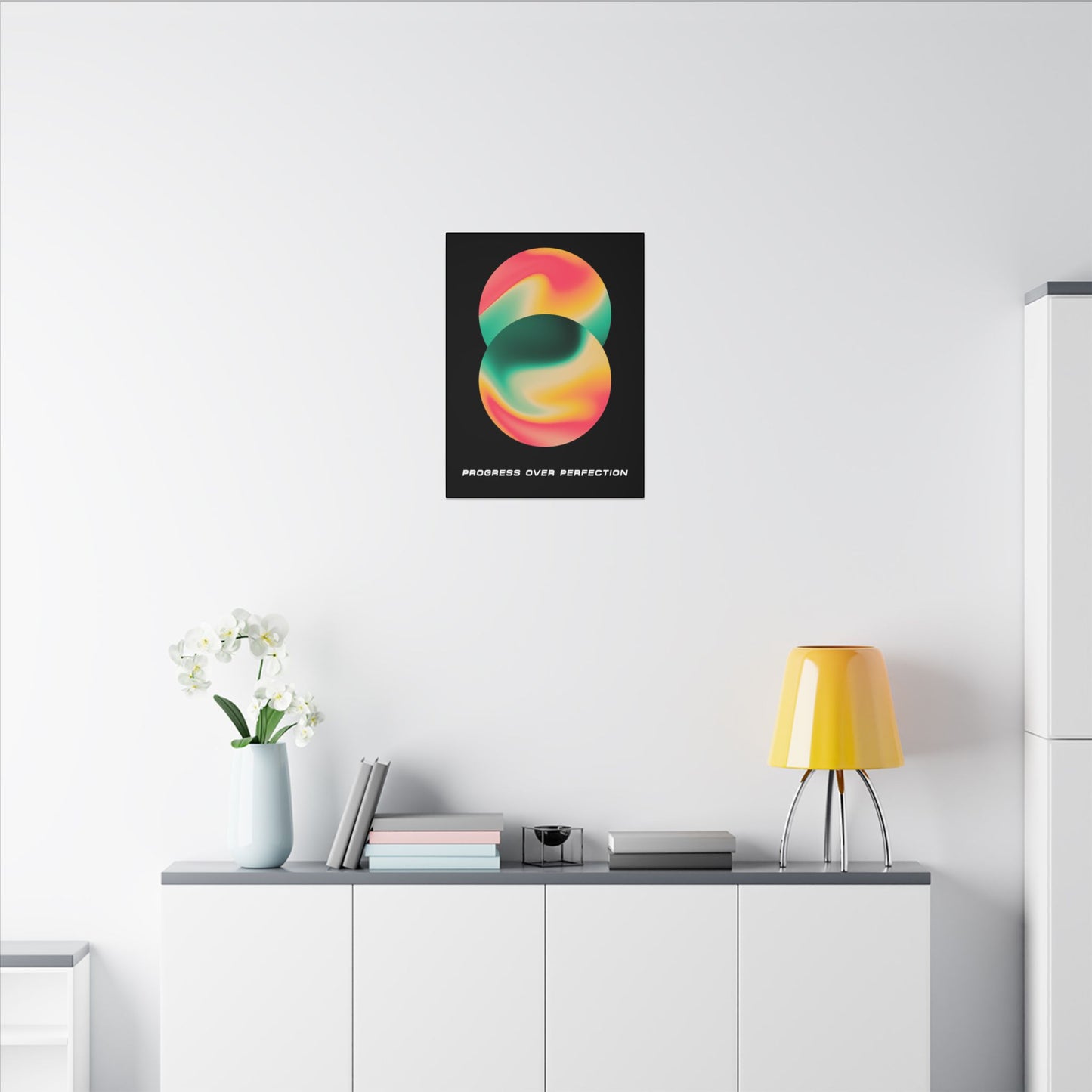 Progress Over Perfection - Wall Art
