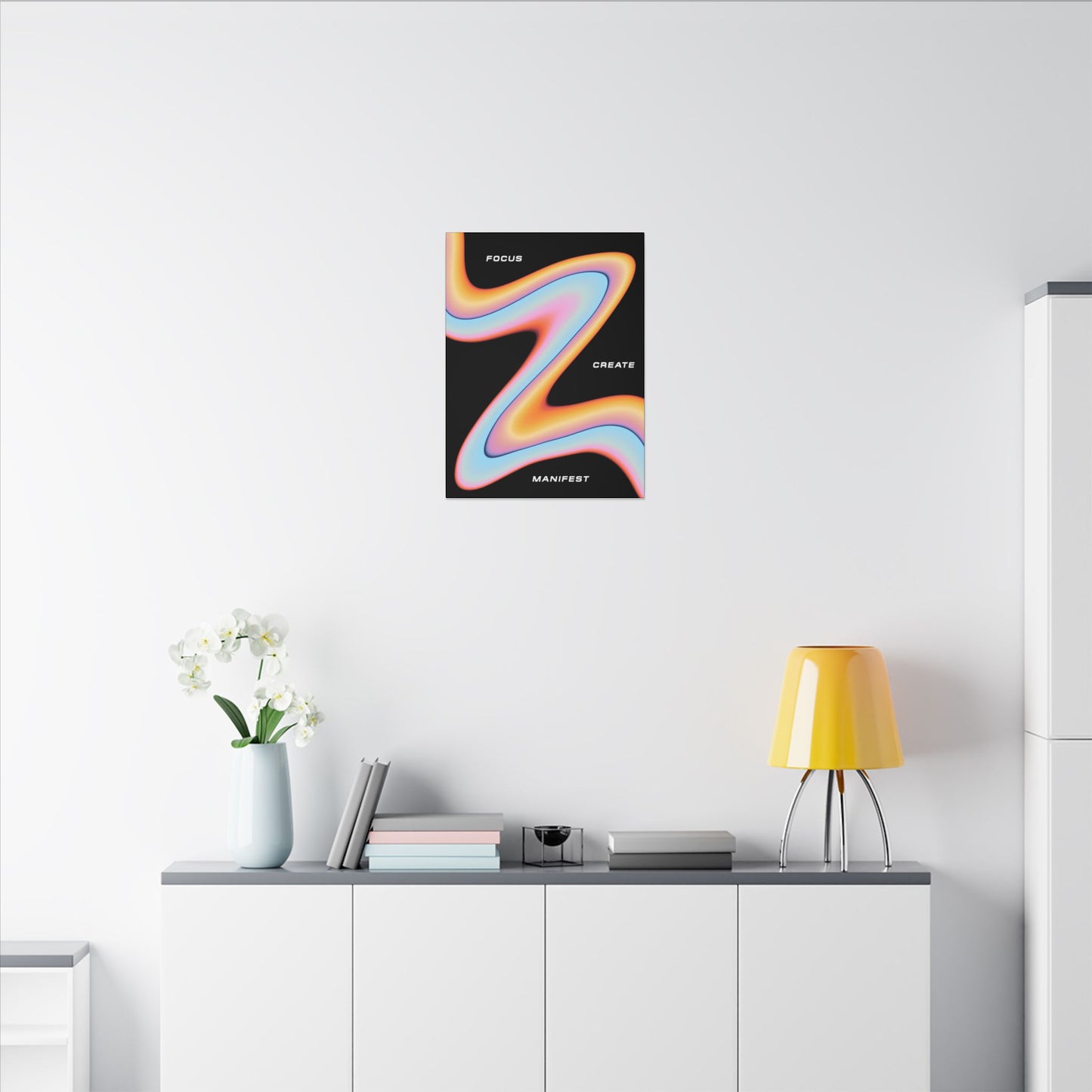 Focus, Create, Manifest - Wall Art