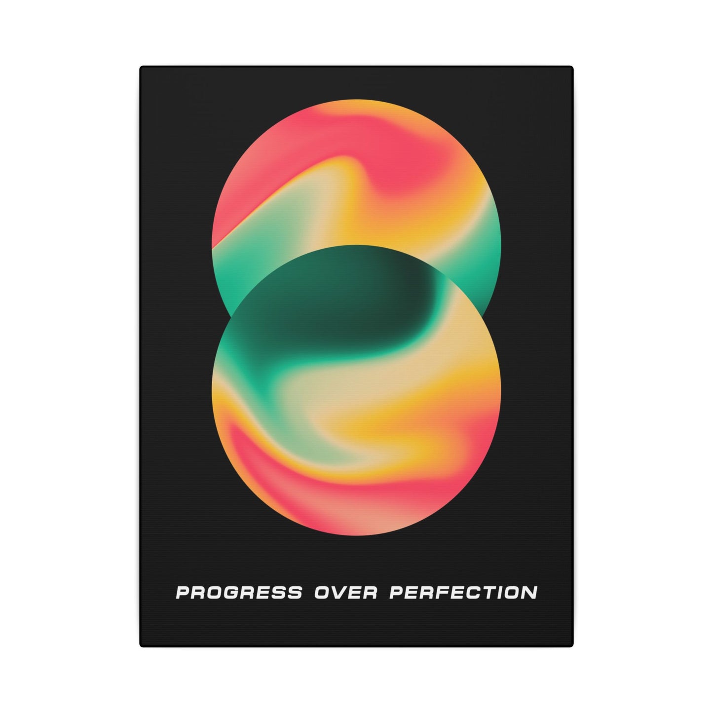 Progress Over Perfection - Wall Art