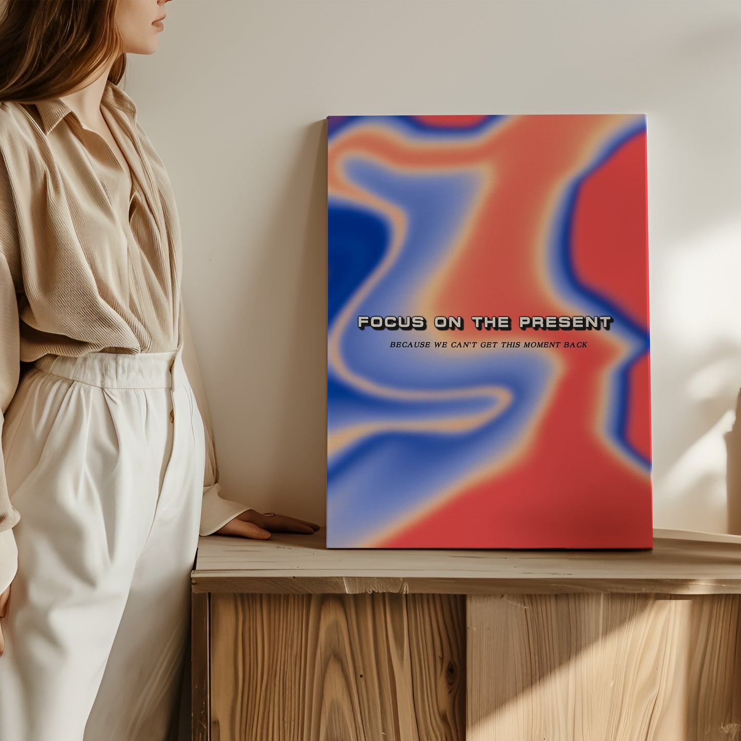 Focus On The Present (2) - Wall Art