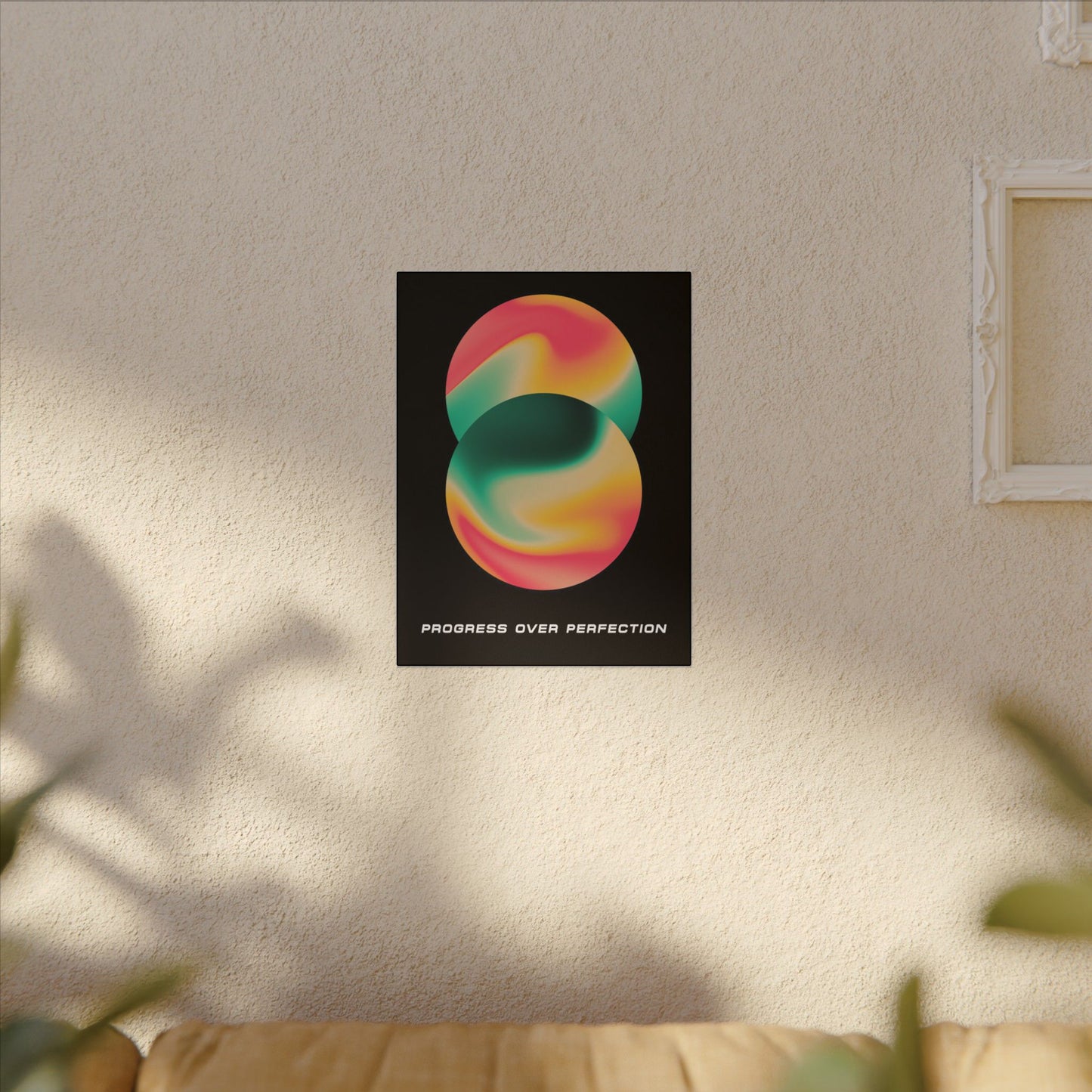 Progress Over Perfection - Wall Art