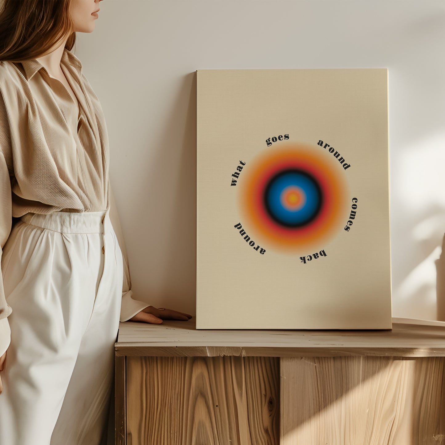 What Goes Around - Wall Art