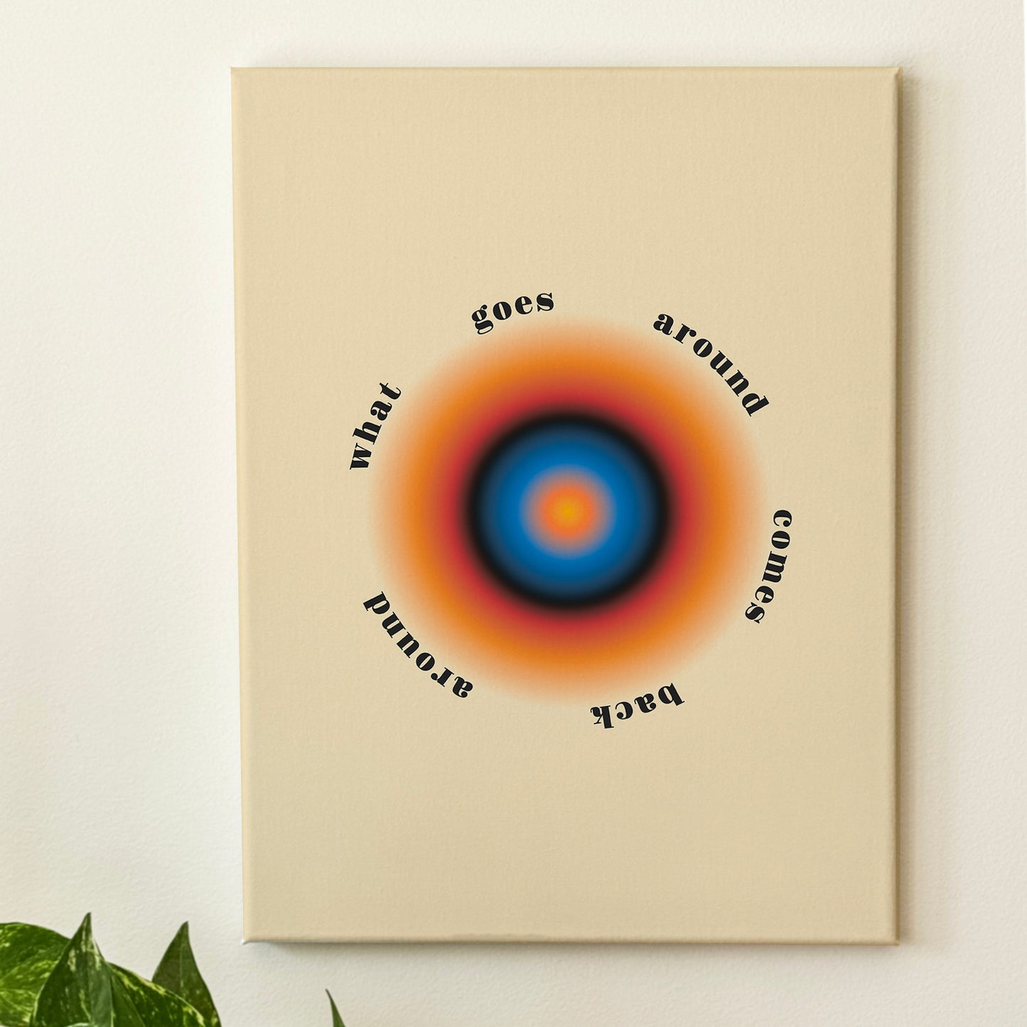 What Goes Around - Wall Art