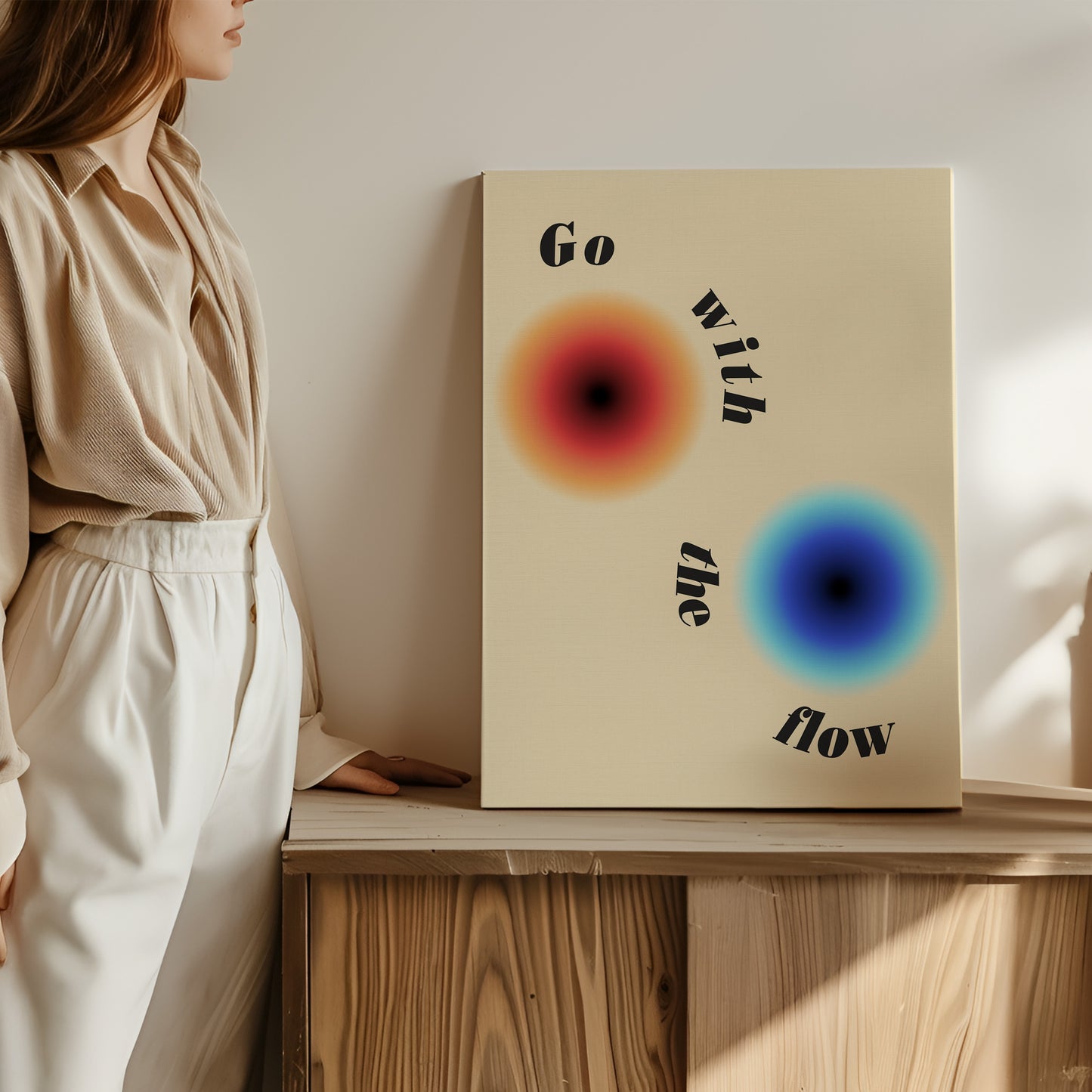 Go With The Flow - Wall Art