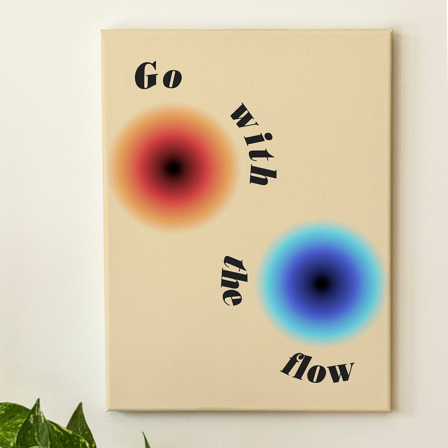 Go With The Flow - Wall Art