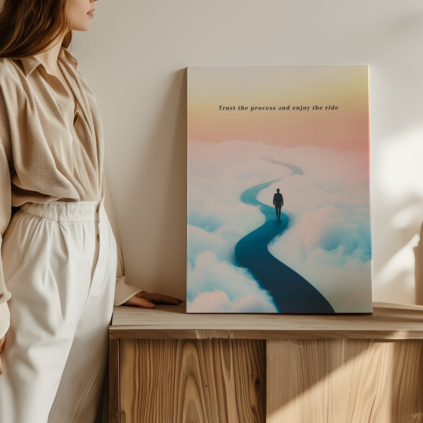 Trust The Process (2) - Wall Art