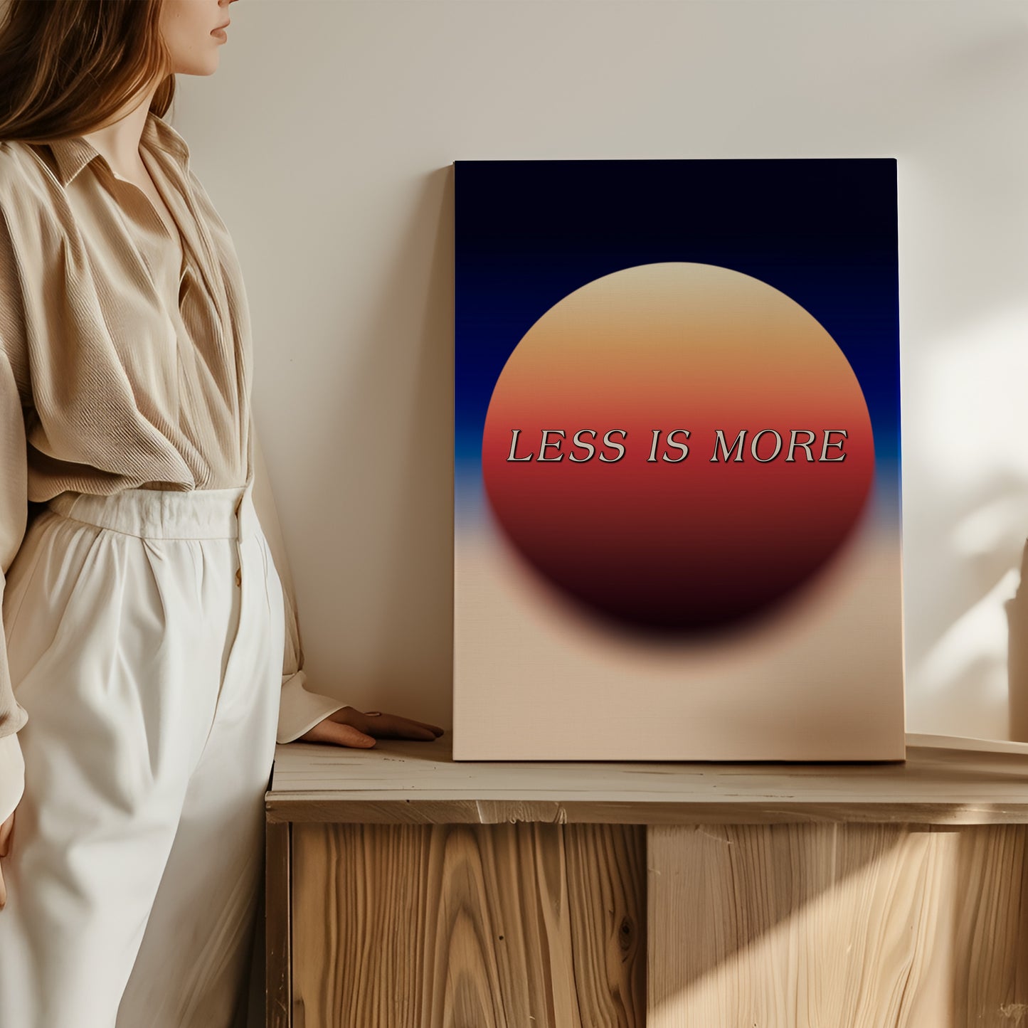 Less Is More - Wall Art