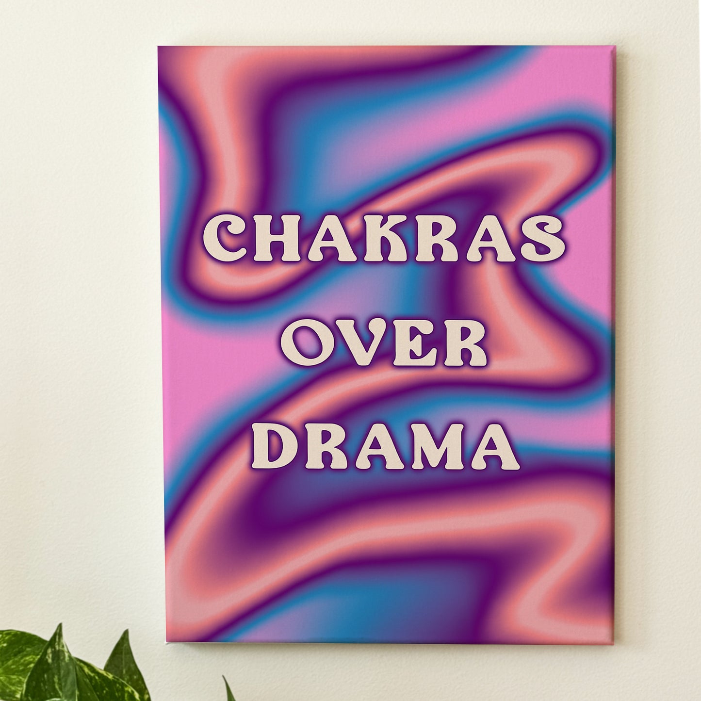 Chakras Over Drama - Wall Art