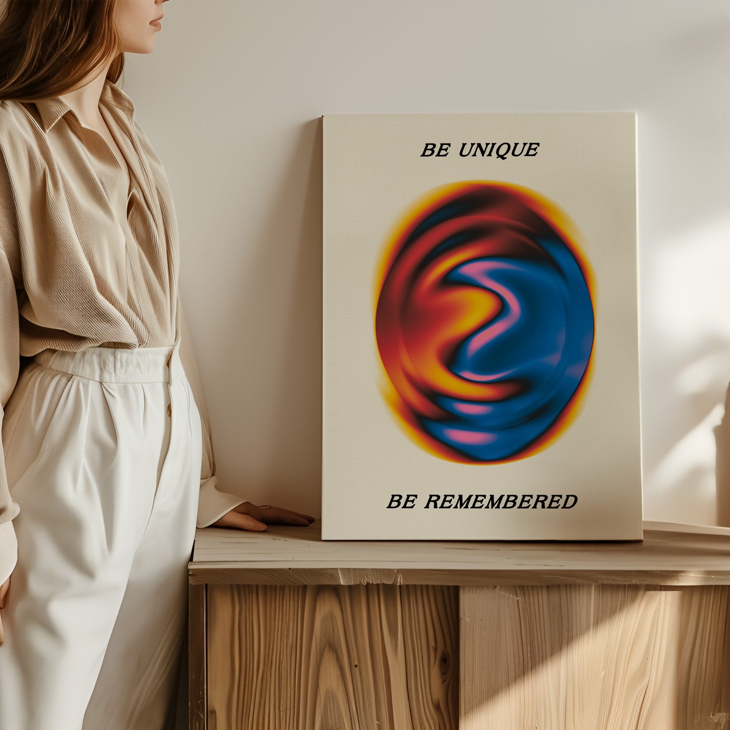 Be Unique, Be Remembered - Wall Art