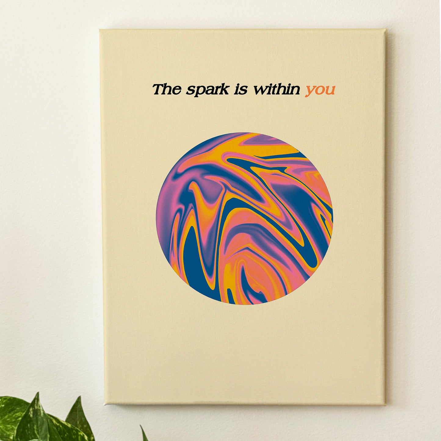 The Spark Is Within You - Wall Art