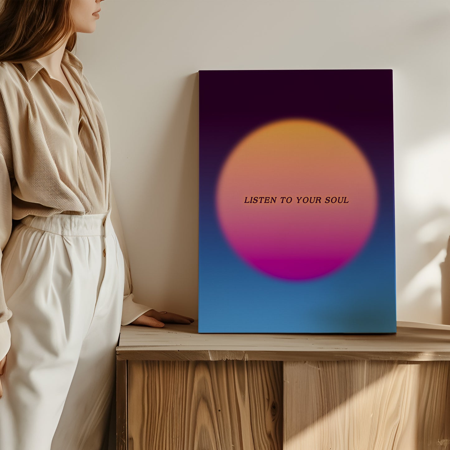 Listen To Your Soul - Wall Art