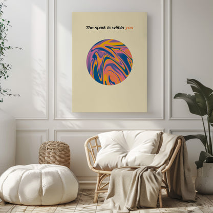 The Spark Is Within You - Wall Art