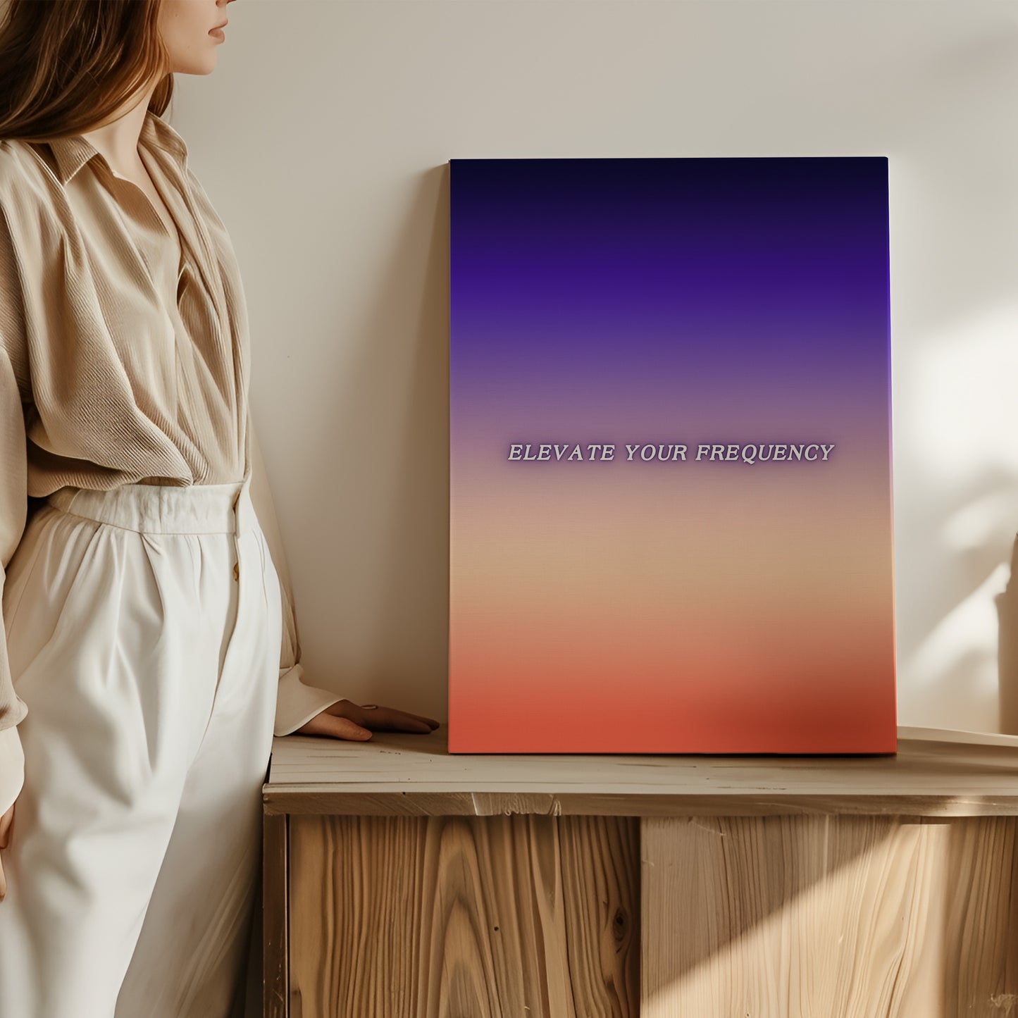 Elevate Your Frequency - Wall Art