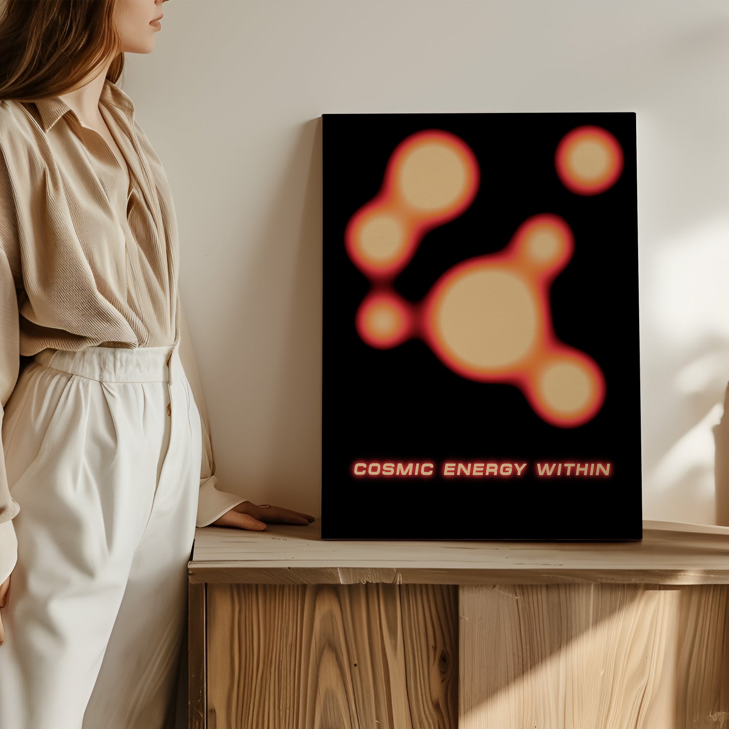 Cosmic Energy Within - Wall Art