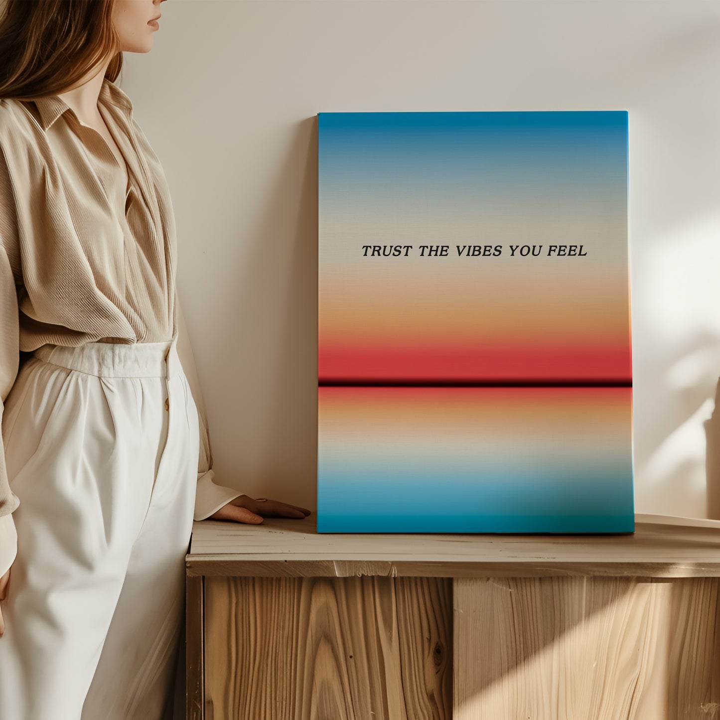 Trust The Vibes - Wall Art