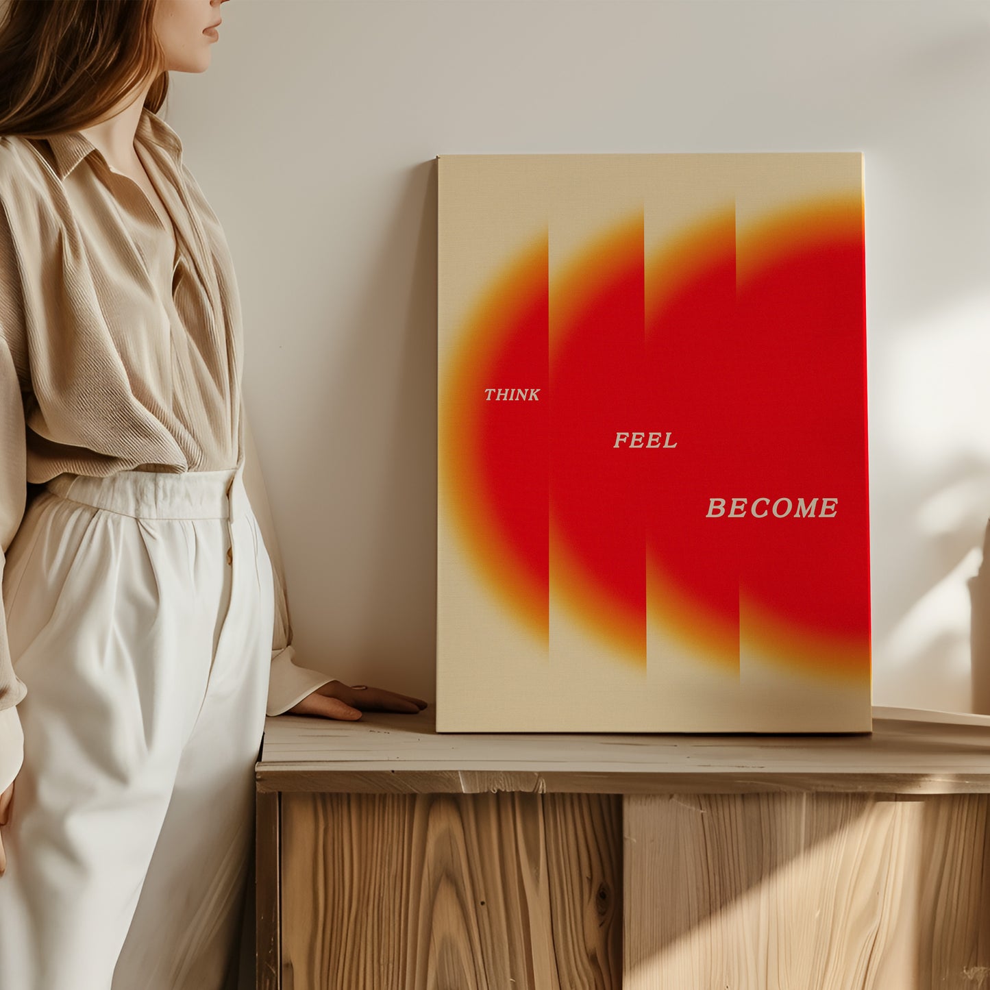 Think, Feel, Become - Wall Art