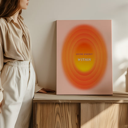 Divine Energy Within - Wall Art