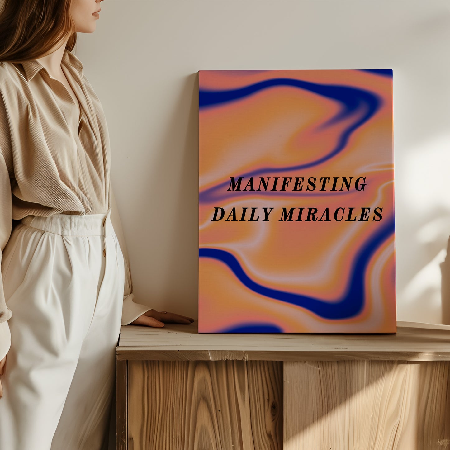 Manifesting Daily Miracles - Wall Art