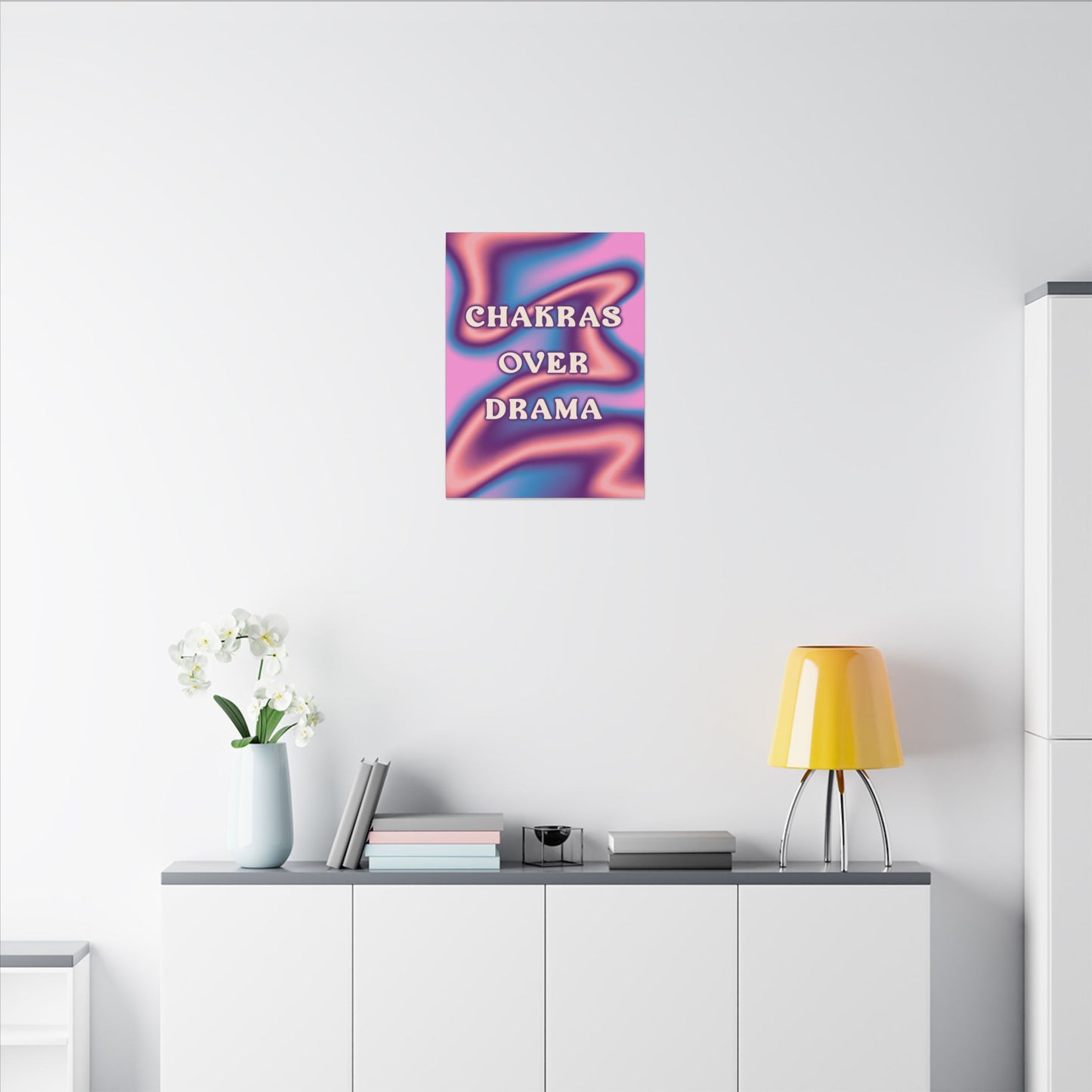 Chakras Over Drama - Wall Art