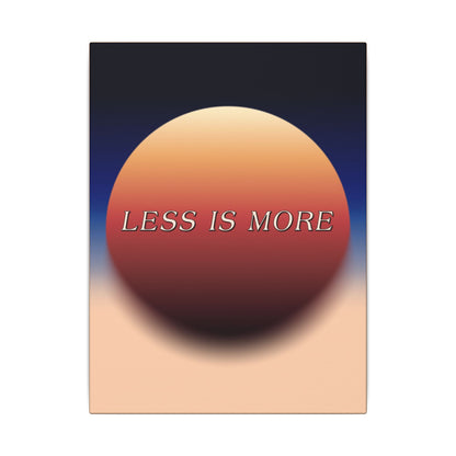 Less Is More - Wall Art