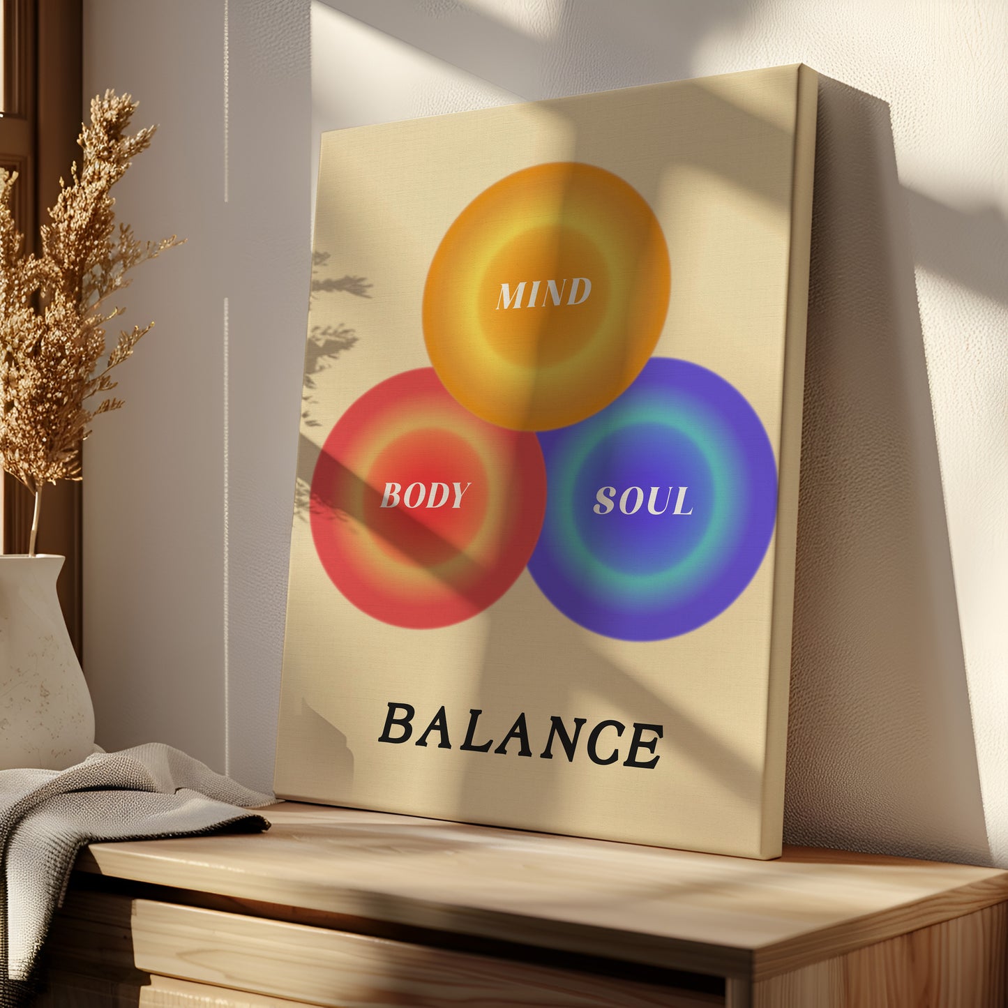 Mind, Body, Soul - Wall Art