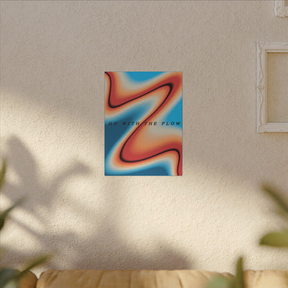 Go With The Flow - Wall Art