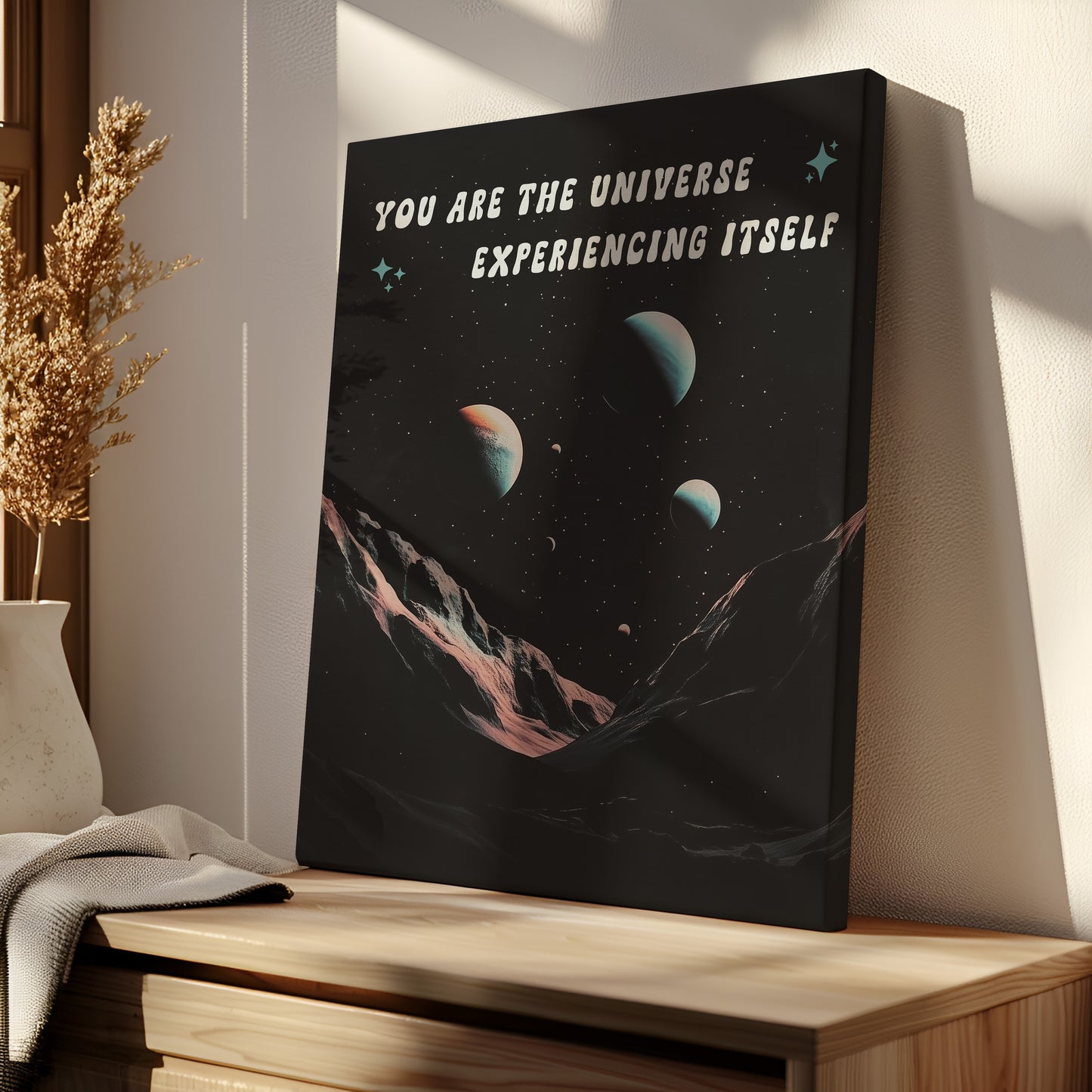 You Are The Universe Experiencing Itself - Wall Art