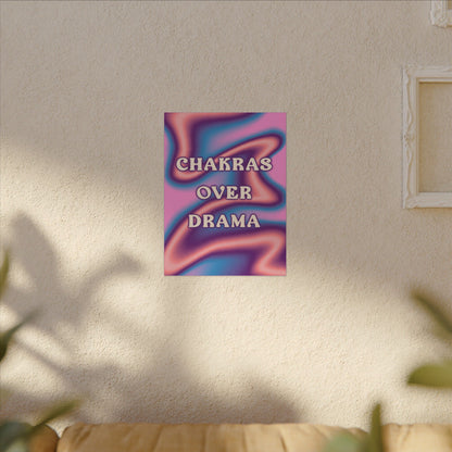 Chakras Over Drama - Wall Art
