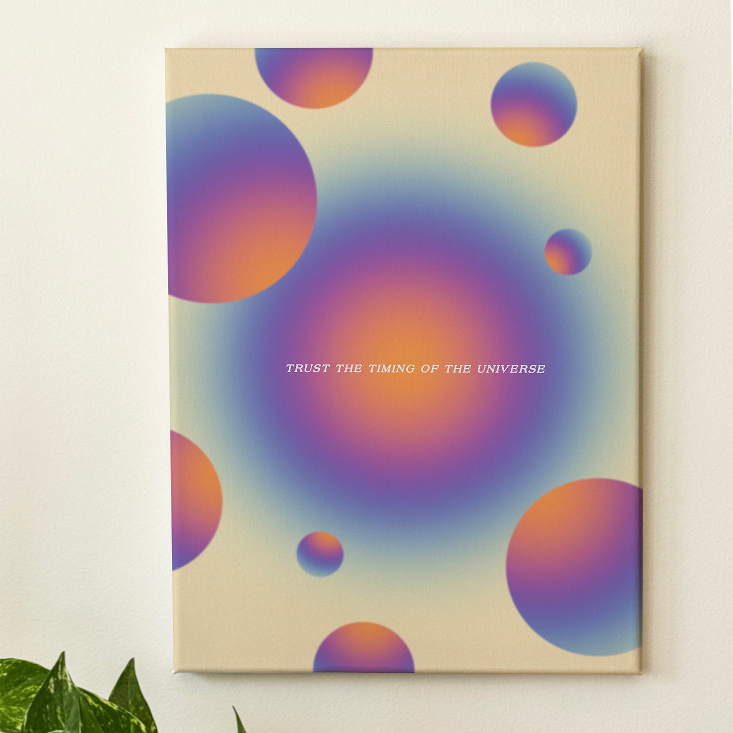Trust The Timing Of The Universe - Wall Art