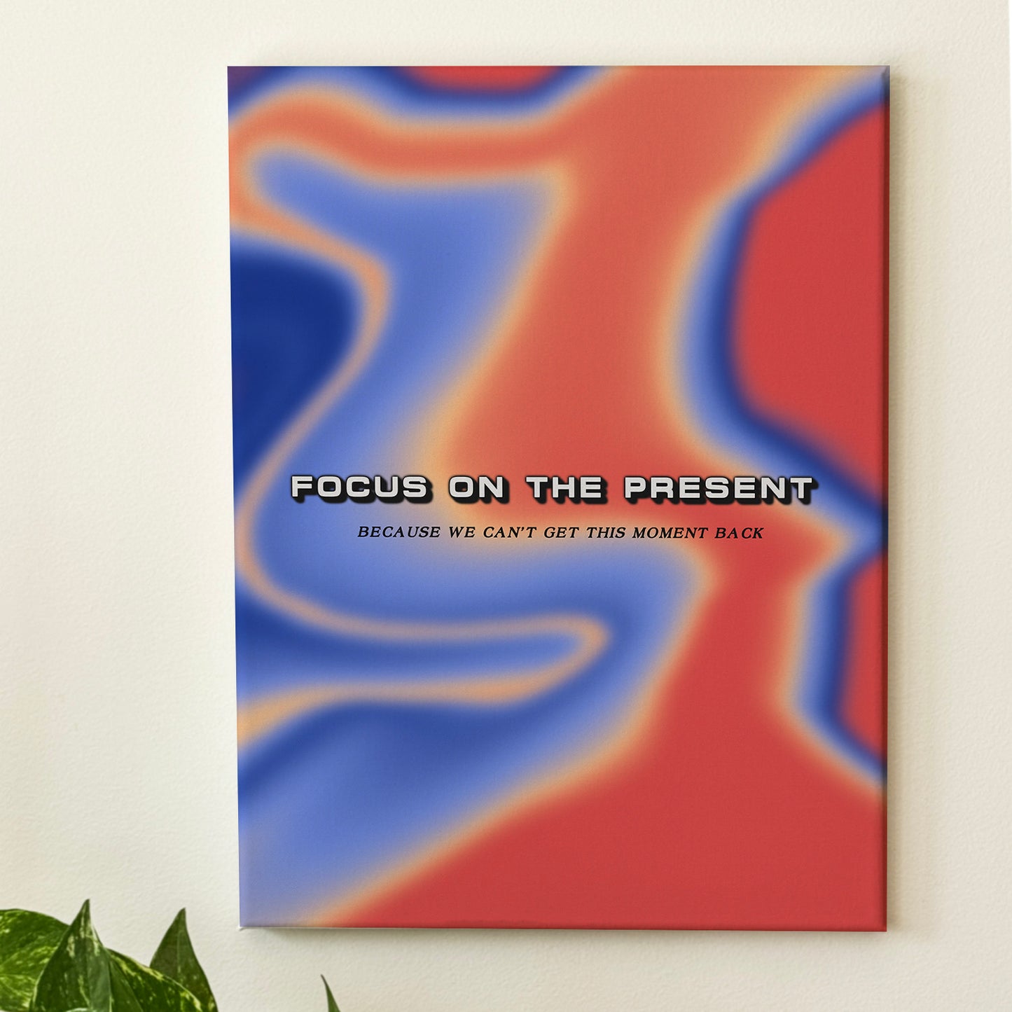 Focus On The Present (2) - Wall Art