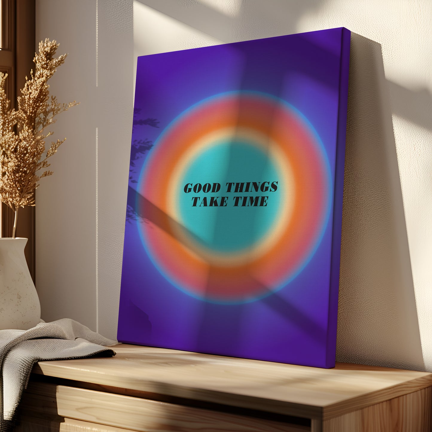 Good Things Take Time - Wall Art